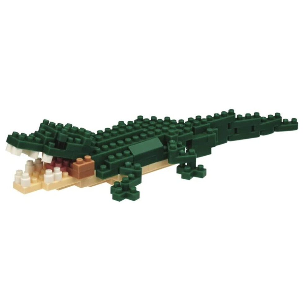 Nanoblock - Kit De Construcci N De La Serie Colecci N De Cocodrilos - Reptilia-image