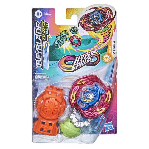 BeyBlade Beyblade Burst Rise Hypersphere Flare Cobra C5 Starter Pack ? Ausdauer 1