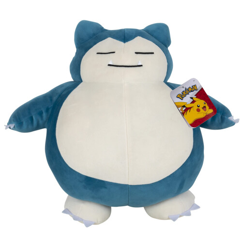 Pokémon Pokemon 18” Μαλακό Ύπνου Snorlax- Γλυκό Pokémon- Ιδανικό για Φανς Pokémon