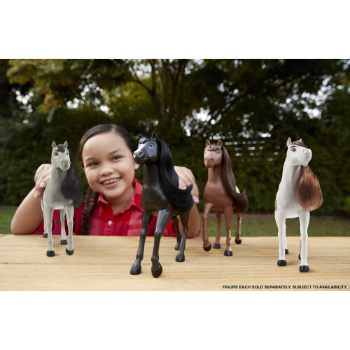 Mattel Mattel Spirit Untamed Παιχνίδι Άλογο, Άλογο Αγέλης (Περίπου 20 εκ.) με Κινούμενη Κεφαλή 1