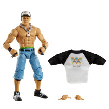 WWE MATTEL Top Picks Elite John Cena Figura de Acción de 6 Pulgadas con Articulación Deluxe
