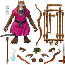 Super7 Teenage Mutant Ninja Turtles Splinter Version 2 ULTIMATIVE! 7-Zoll-Actionfigur