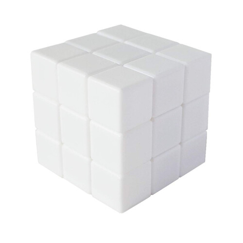 3x3 blank Magic Cube 3x3x3 White Cube Puzzles Toys DIY
