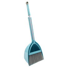 Bsmstone Kids Broom og Dustpan Set-mini Dustpan og Broom for Children Housekeeping Tough Play Cleaning Tools Set (bl?)