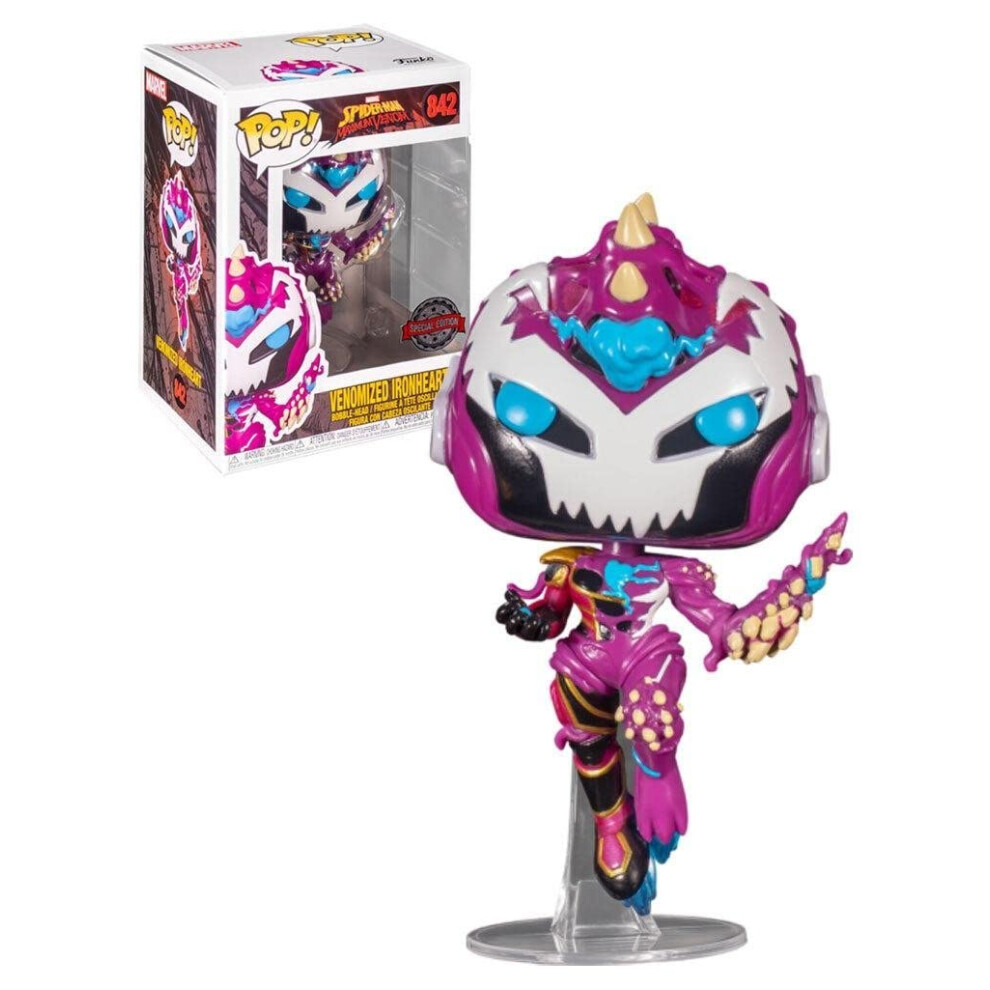 Photos - Action Figures / Transformers POP! Spider-Man: Maximum Venom 842 - Venomized Ironheart Special Edition FUN55644
