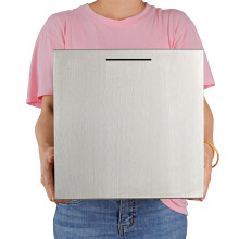 Adult Piggy Banks The Largest Stainless Steel Piggy Bank Can Only Save The Piggy Bank That Cannot be Taken Out(12 inch)