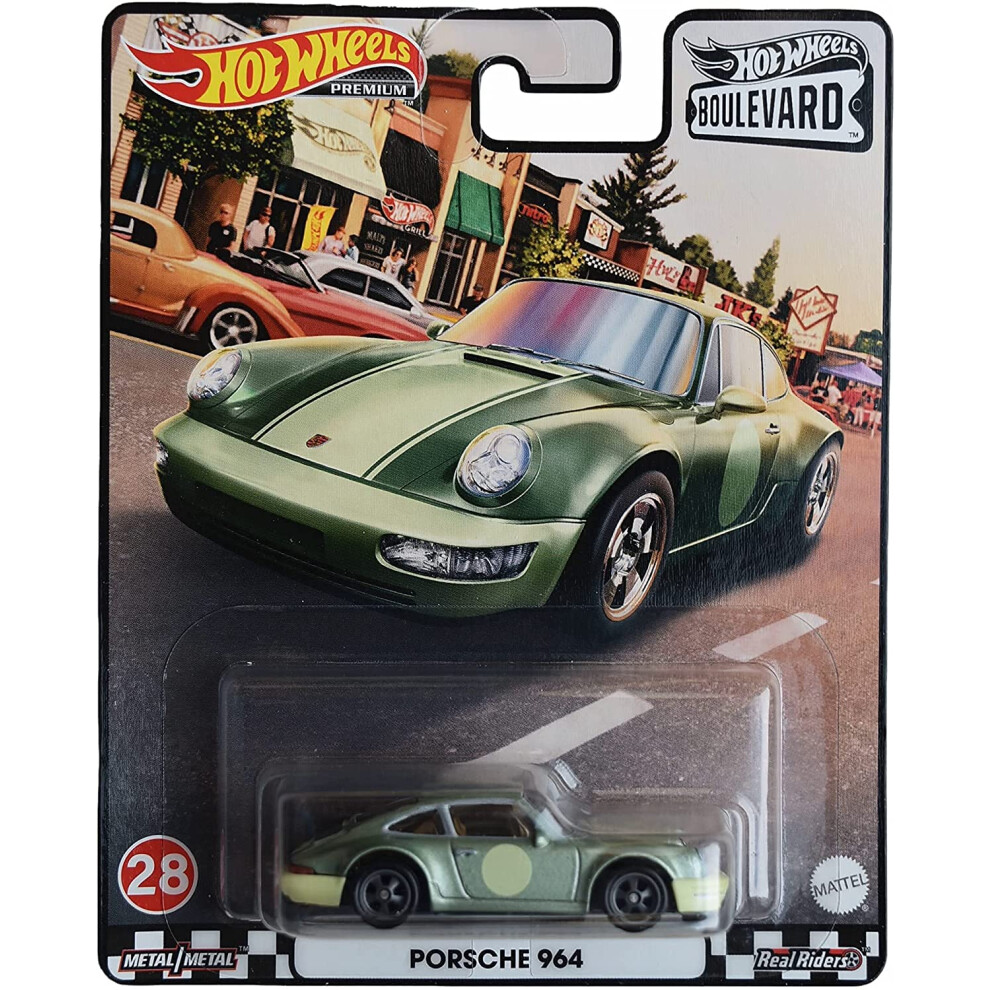 DieCast Hotwheels Porsche 964  Boulevard [Green]-image-OPC-PFY7GWR-NEW