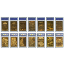 1996 Car?i de aur originale autentice de 23 kt - Gem-Mint clasificate 10 - Set de 7 Y