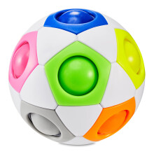 CUBIDI Original Rainbow Puzzle Ball I Rompicapo per bambini dai 6 ai 10 anni