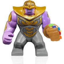 Lego Marvel Avengers Endgame Minifigure - Thanos (med Infinity Gauntlet og Stones) 76131