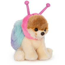 GUND Boo, Der süßeste Hund der Welt, Itty Bitty Boo Schnecke #60, Plüschtier, Frühjahrsdekoration, Pink und Blau, 5"