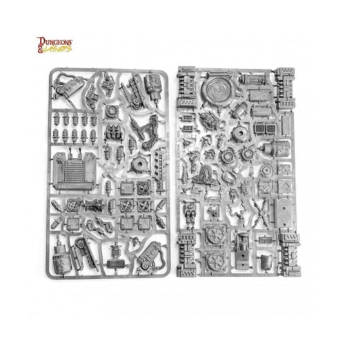 Archon Studio Dungeons & Lasers: Sci-Fi Customization Bits Unpainted and Unassembled - Tabletop & RPG Terrain Game Set for Dungeons & Lasers 1