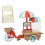 Calico Critters Τρίκυκλο Ποπκόρν, Σετ Παιχνιδιού με Φιγούρα και Αξεσουάρ 3