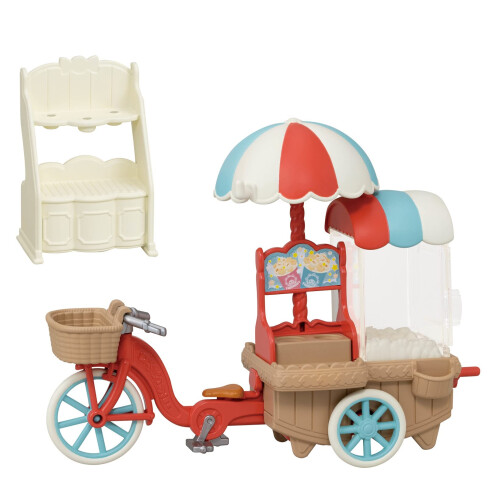 Calico Critters Τρίκυκλο Ποπκόρν, Σετ Παιχνιδιού με Φιγούρα και Αξεσουάρ 2