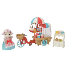 Critters de chita de charneca de pipoca Trike Dollhouse Playset com figura e acess   rios