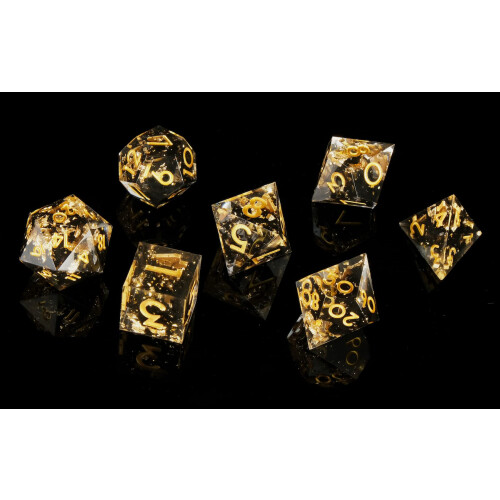 Dados de ponta dnd de borda afiada 1