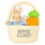 GUND GUND Beatrix Potter Cesto di Pasqua Peter Rabbit, Gioco Sensoriale, Set di 4 Pezzi, 8.5" 1
