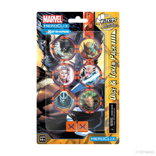 Marvel Heroclix: X-Men X din Swords Dice and Token Pack