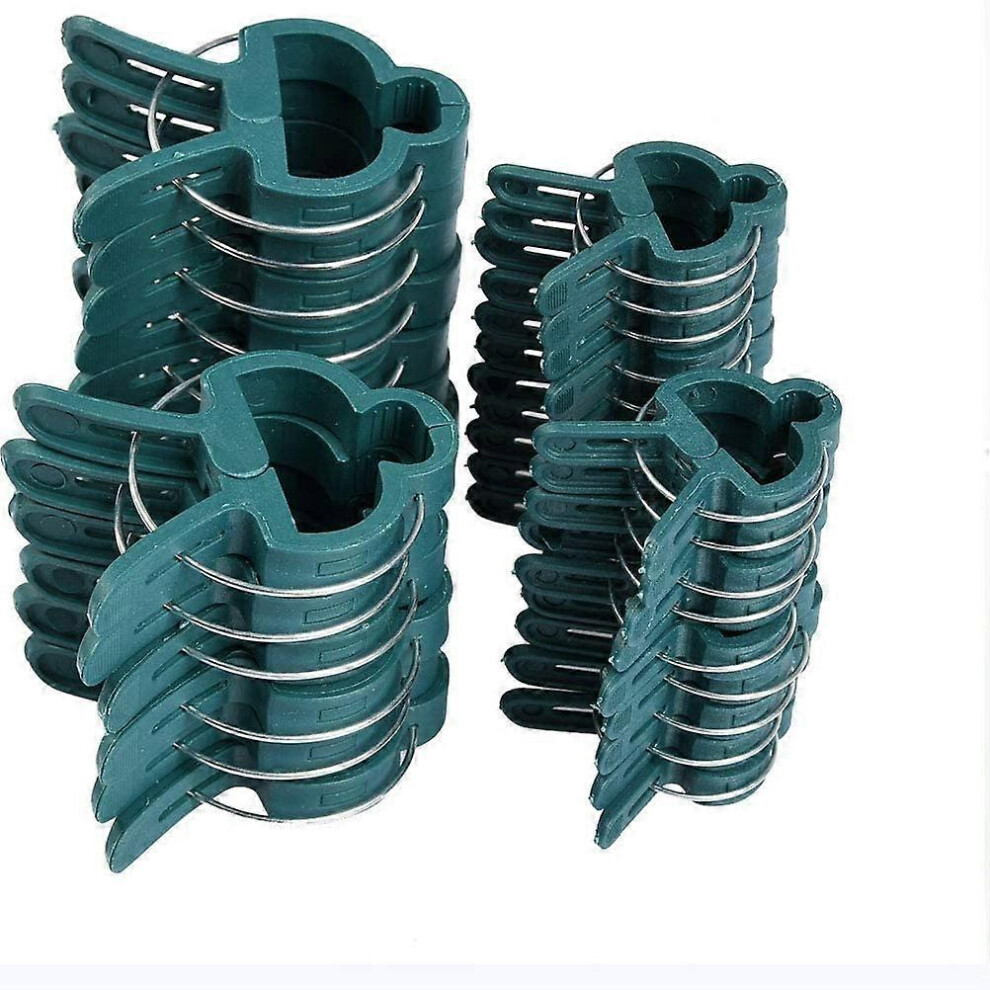 100PCS Pinces à Plantes de Jardin, Réutilisables pour Vignes de Jardinage en Serre