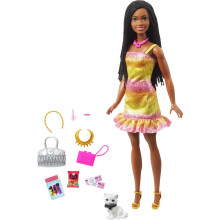 Boneca e animal de estima      o Barbie Brooklyn