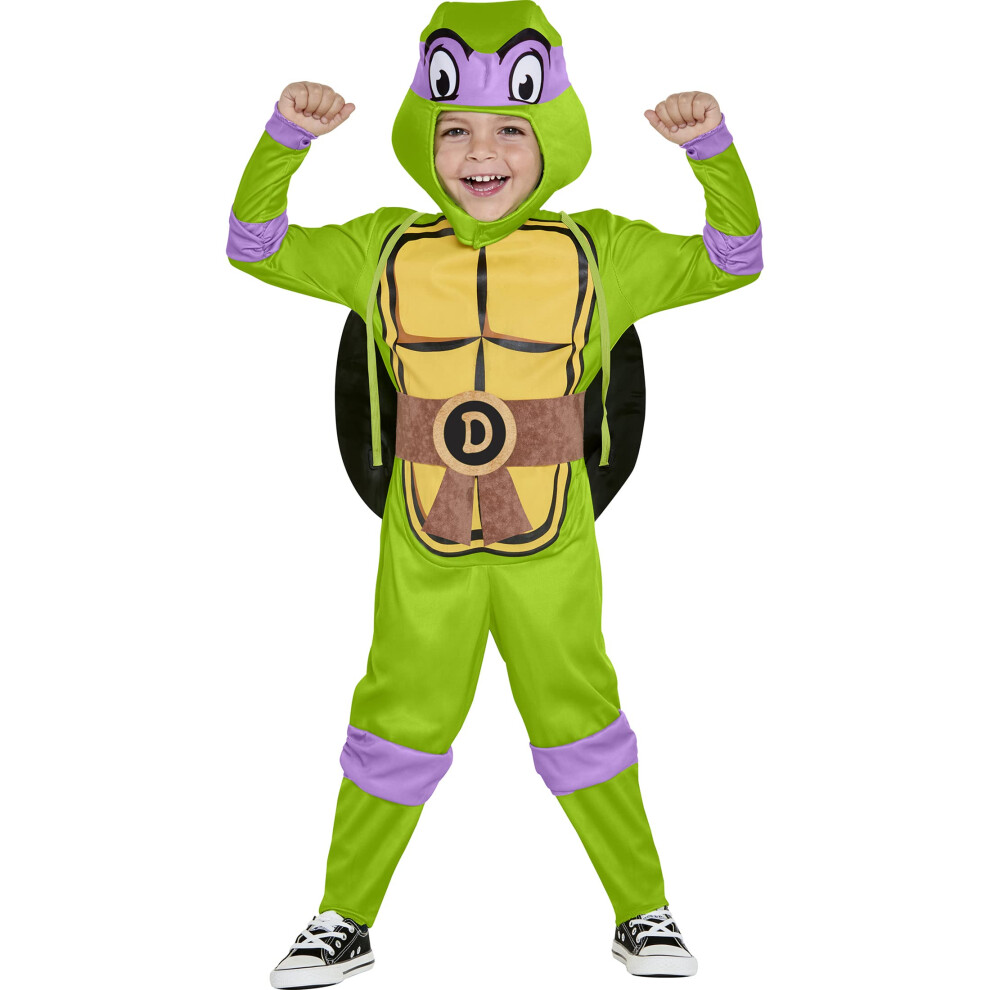 Photos - Fancy Dress InSpirit Designs Toddler Teenage Mutant Ninja Turtles Donatello Costume, Multicolor, SM Not,Specified