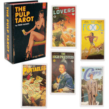 Pulp Magazines Themed Tarot Card Deck - with Characters from The Histo
