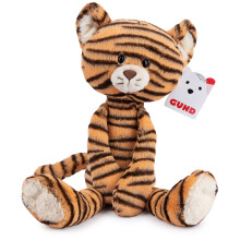 GUND Take-Along Friends Effe Tiger Plschtier fr Kinder ab 1 Jahr, Orange/Schwarz, 15""