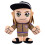 Bleacher Creatures WWE Matt Riddle 20 cm Muñeco de Peluche Kuricha 3