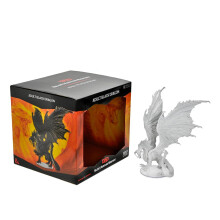 D&D Nolzurs fantastiske miniatyrer: Voksen sort drage
