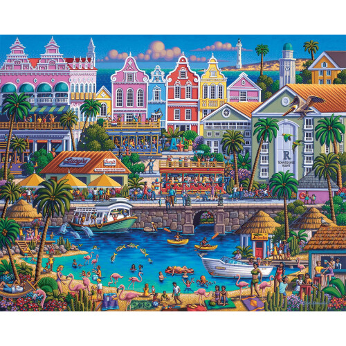 Dowdle-Puzzle  Aruba  500 Teile 1