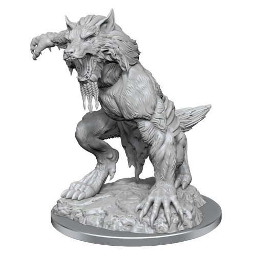 Critical Role Unbemalte Miniaturen: Fey-Werwölfe 1