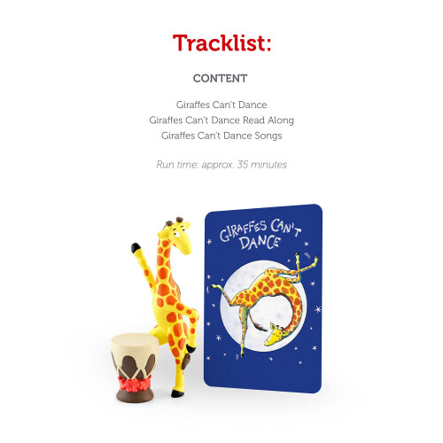 Tonies Giraffes Can't Dance Audio Play Character 2