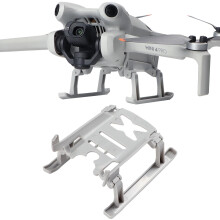 Craznick Landing Gear til Mini 4 Pro Foldbar udvidet ?get landing Ben Protector Kit kompatibelt med DJI Mini 4 Pro Drone Fly -tilbeh?r