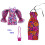 Barbie Barbie Vestiti Moda e Accessori 2-Pack Bambole 2 Eleganti Floreali-Th 1