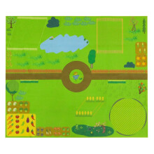 Variety4all Premium Learning Educational Playmat -leikkimatto, syntym p iv lahja taaperoille (3, 4, 5, 6 vuotta), pojille ja tyt ille (maatila)