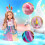 WONDOLL 2 conjuntos de roupas de boneca de 18 polegadas  Roupas de unicrnio com grampo de cabelo e faixa de cabea  Compatvel com todos os ac 3