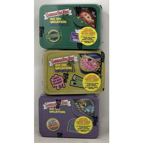 2023 Topps Garbage Pail Kids Σετ Διακοπών - Όλα 3 ΤΑΠΕΡ!!! 1