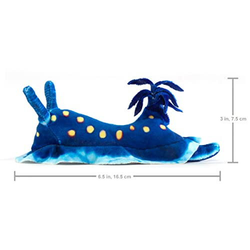 Folkmanis Mini Blue Nudibranch Finger Puppet 2
