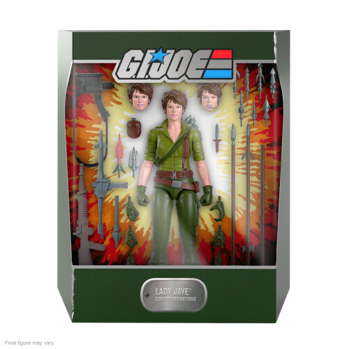 Super7 ULTIMATES! G.I. Joe Lady Jaye - 7" Κινούμενη φιγούρα με αξεσουάρ 1