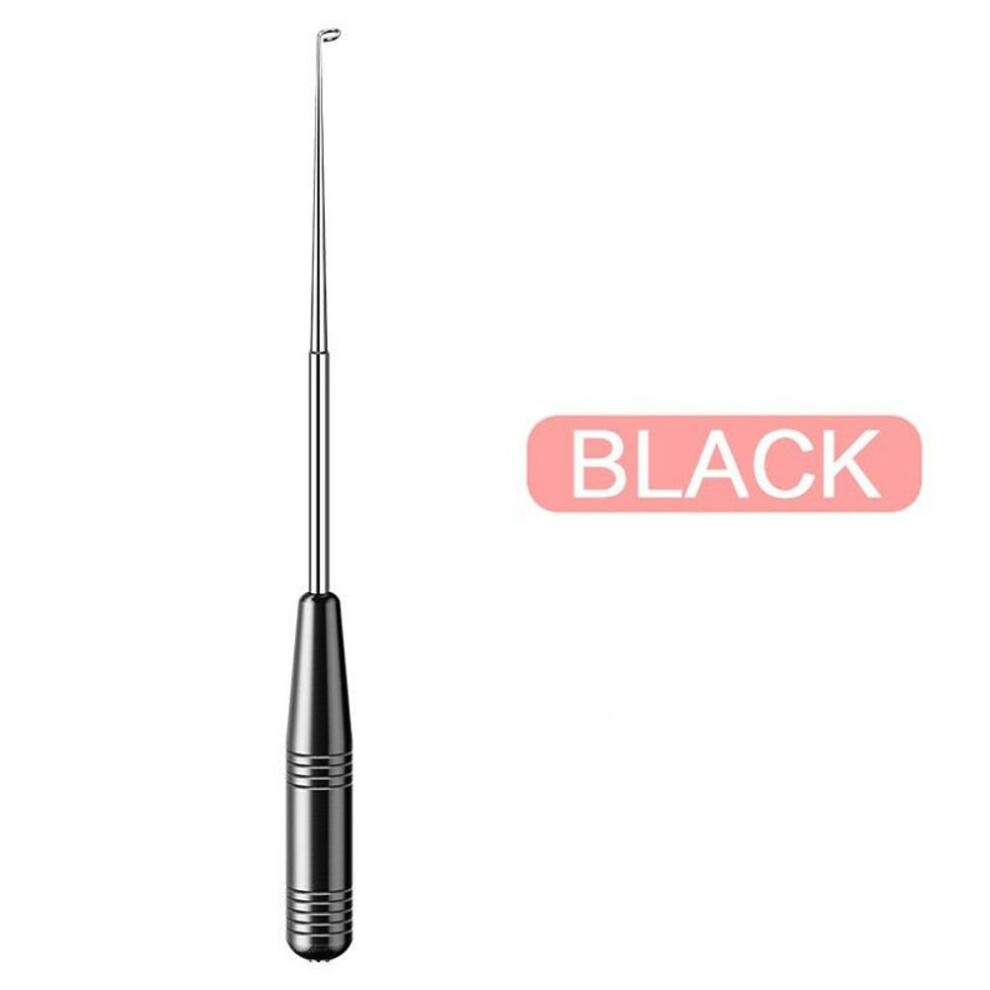 (black) 1PC Fishhook Remover Ultra Light Decoupling Device Stainless Steel Quick-Release Hook Fishhook