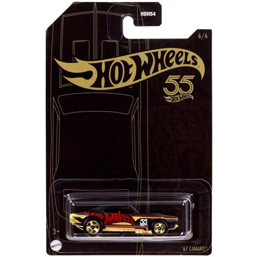 Hot Wheels Hot Wheels '67 Camaro perla e cromo 6/6