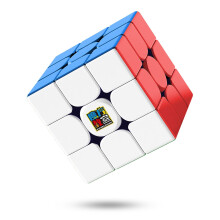 CFMOUR Cubo Magnetico di Velocit 3x3 - Moyu RS3M Cubo Senza Adesivo 48 Magneti - Rompicapo Giocattolo per Risoluzione Problemi Super Veloce per