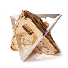 PUZZLE BRAMBOX Antigravitacn krabicka na puzzle - 3D hlavolam pro dospel - dreven truhla s pokladem - krabicka na penze pro penen drek - hra n