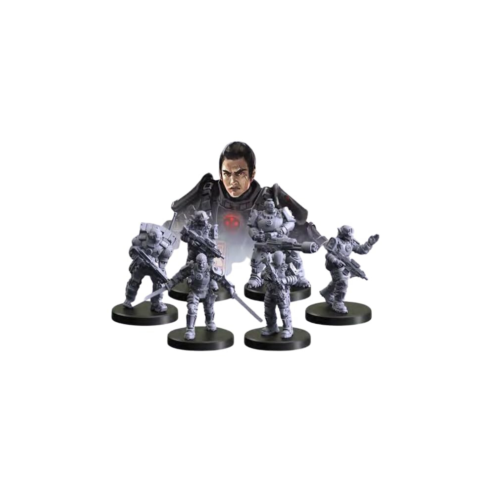 Monster Fight Club Cyberpunk Red Combat Zone Miniatures: Arasaka Starter-image