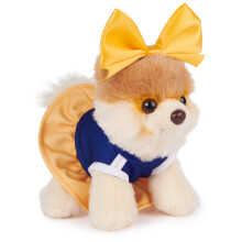 GUND Boo, der s??este Cheerleader-Hund der Welt, Pl?sch-Pomeranian, Stofftier f?r Kinder ab 1 Jahr, 5