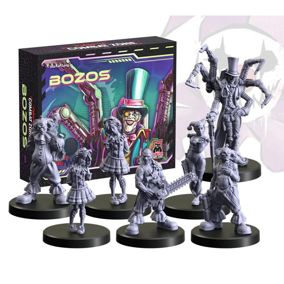 Monster Fight Club Cyberpunk: Combat Zone - Bozos Starter Gang-image