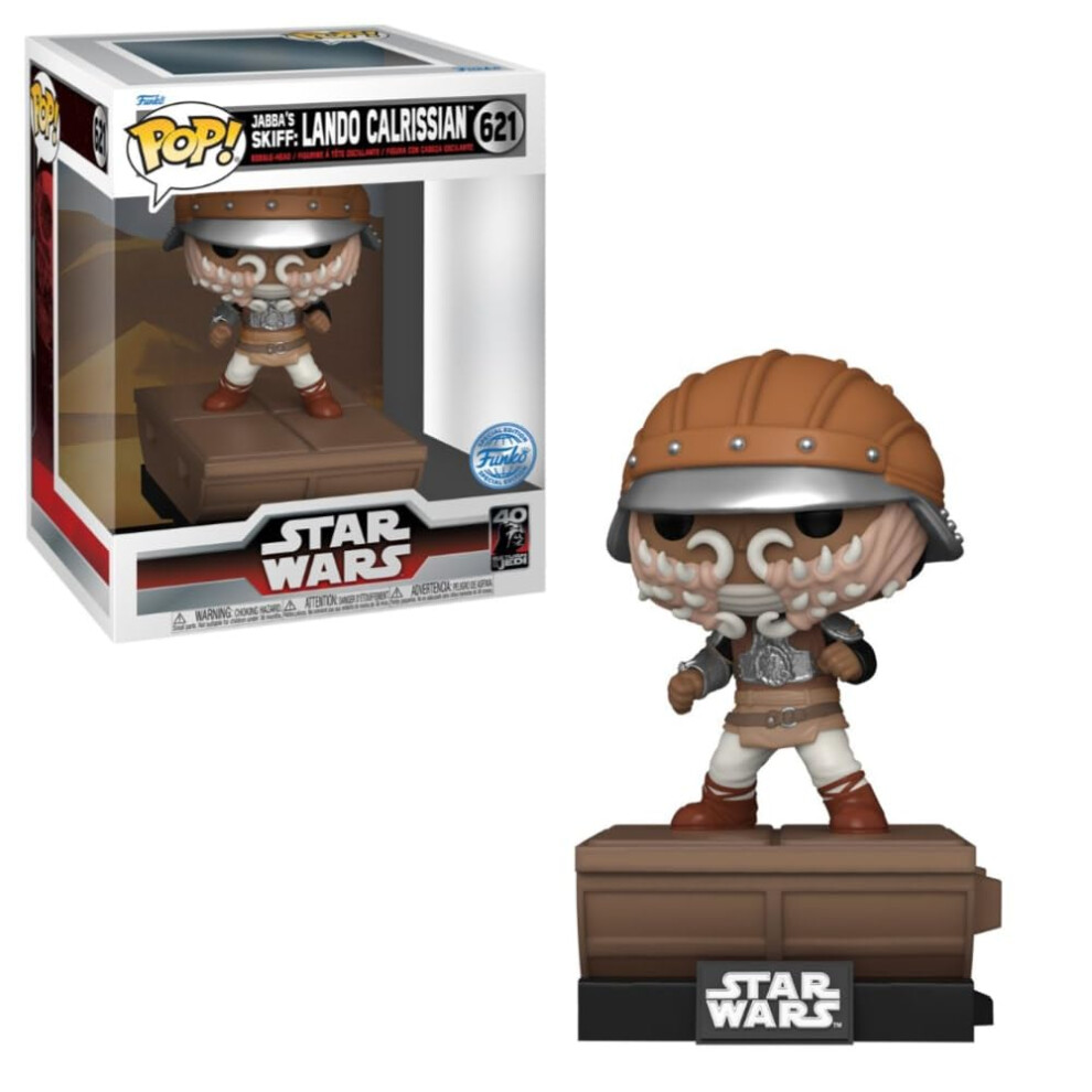 Funko Pop! Deluxe: Star Wars - Jabba's Skiff *Lando Calrissian* (Target Excl