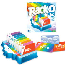 Winning Moves Games Rack-O Jr Nederland, Kinderversie van Rack-O voor 2-4 Spelers, Vanaf 4 Jaar
