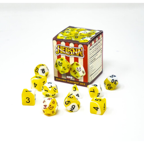 Set de Dés Popcorn Heckna! Hit Point Press