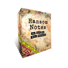 Ransom Notes Expansion Pack Not Safe for Work (NSFW) Edition - The Ridiculous Word Magnet Party Game 3+ Players
